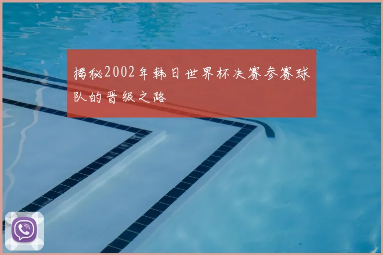 揭秘2002年韩日世界杯决赛参赛球队的晋级之路