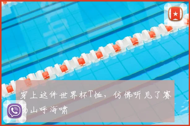 穿上这件世界杯T恤，仿佛听见了赛场山呼海啸